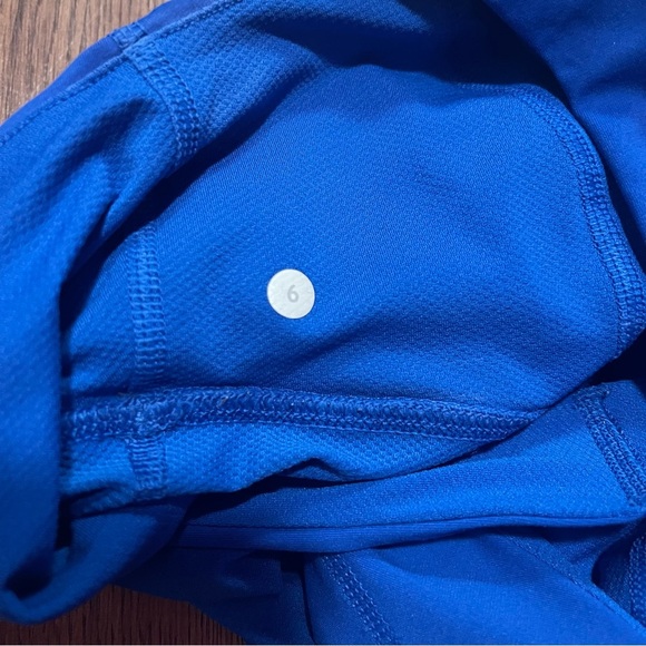 Lululemon Tank Top Women's Size 6 US Blue Tank Me Tank Breezy Mesh W1EE66S - Picture 11 of 11